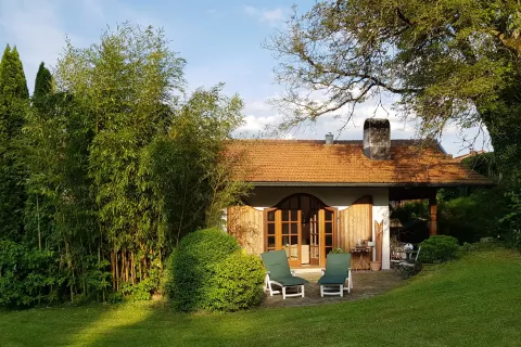 Secret Place auf der Terrasse im wunderschönen Garten